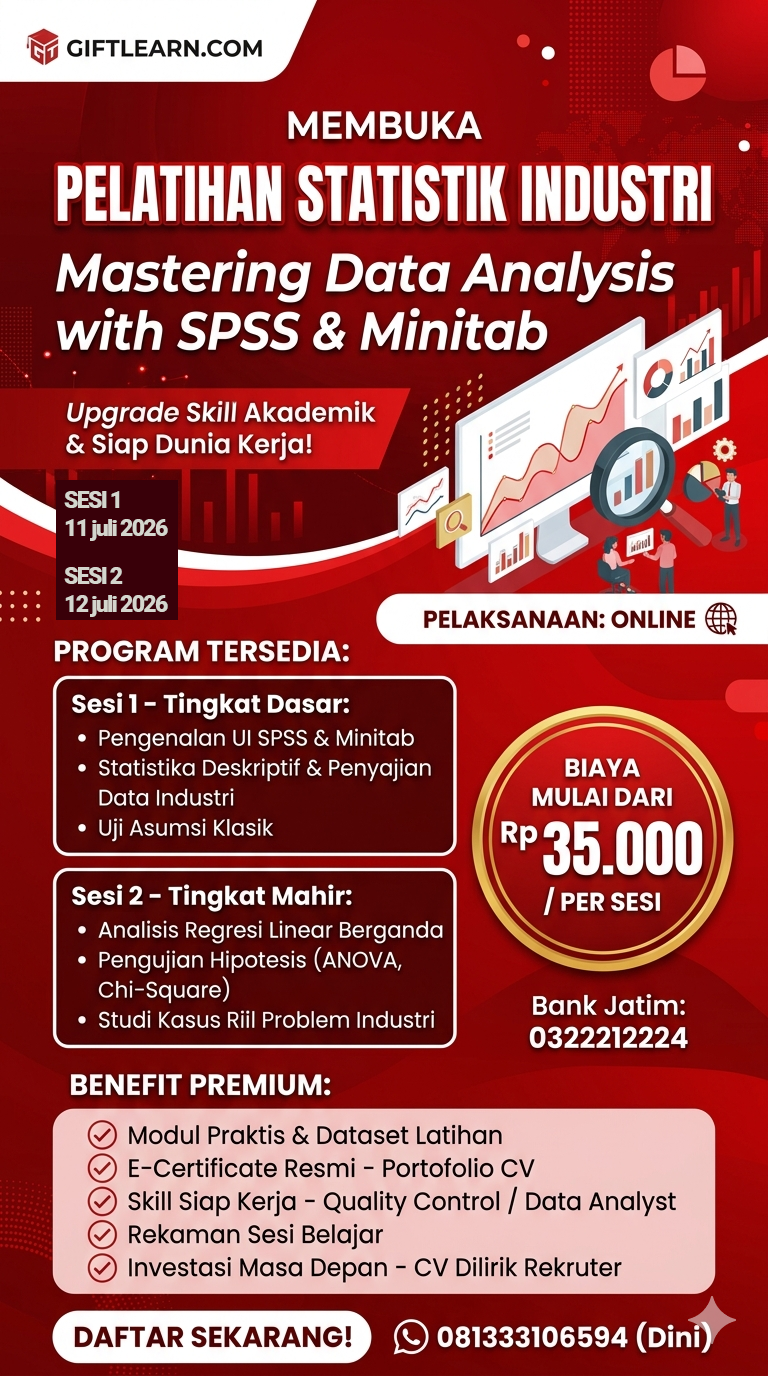 BISA STATISTIK = DILIRIK REKRUTER! SESI 2 (Advance)