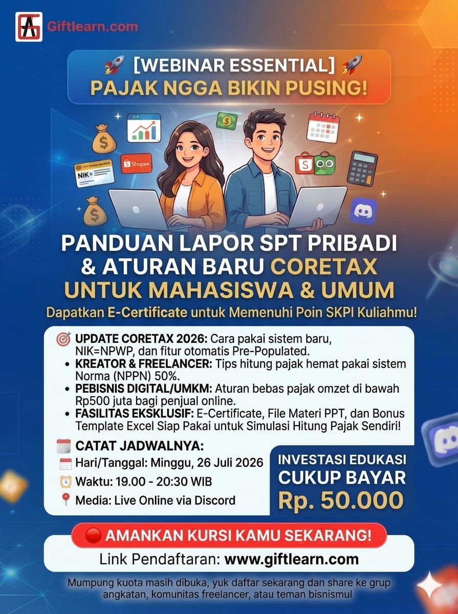 [WEBINAR ESSENTIAL] Pajak Ngga Bikin Pusing!